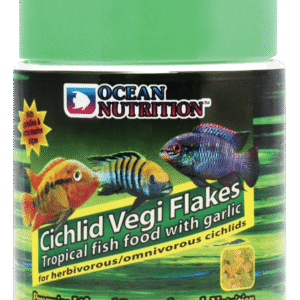 Cichlid Vegi Flake foods 34Gr Ocean Nutrition
