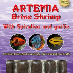 Artemia com Spirulina e Alho 100G
