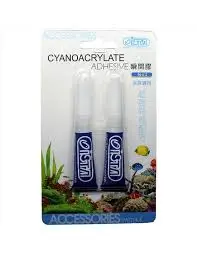 Cola instantânea p/ aquário (blister 2 Unidades)